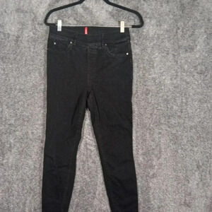 Spanx black skinny tummy control pants size Medium women